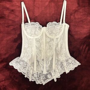 Bustier Corset Style Top